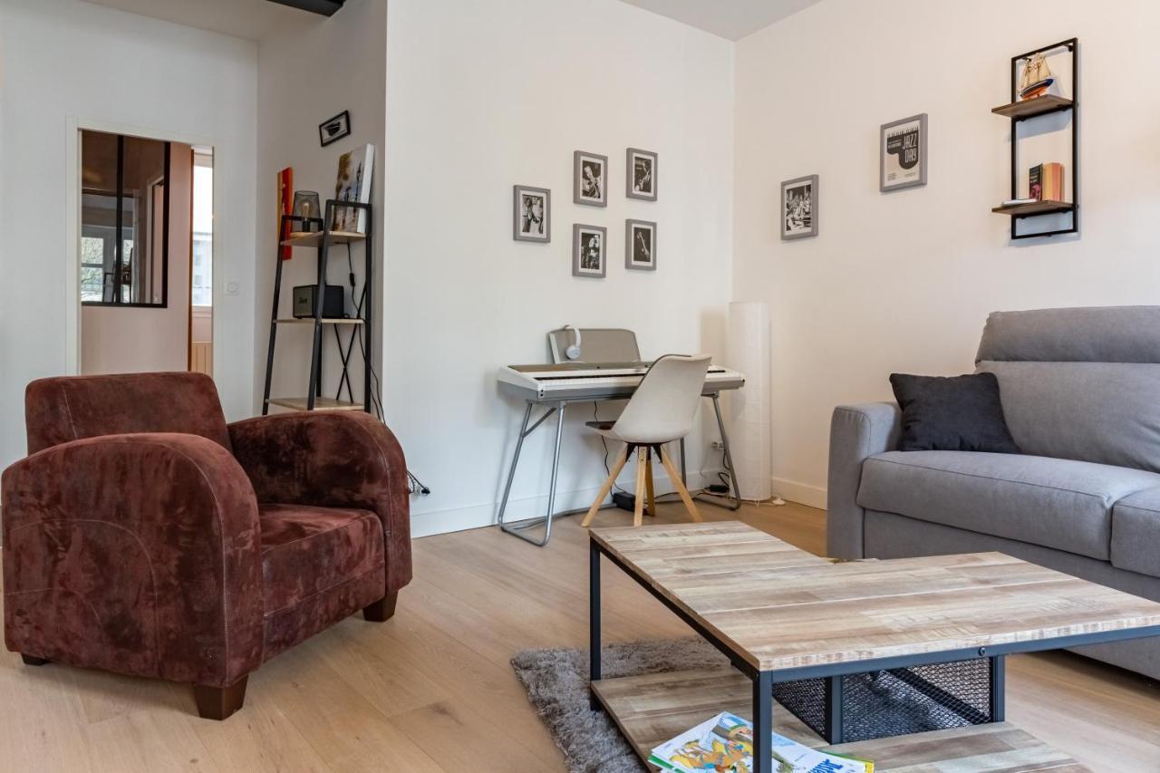 Armstrong - Charmant Logement Au Coeur De Nantes Luaran gambar